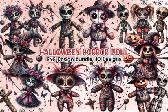 Download Halloween Horror Doll Clipart PNG - Horror doll Collection